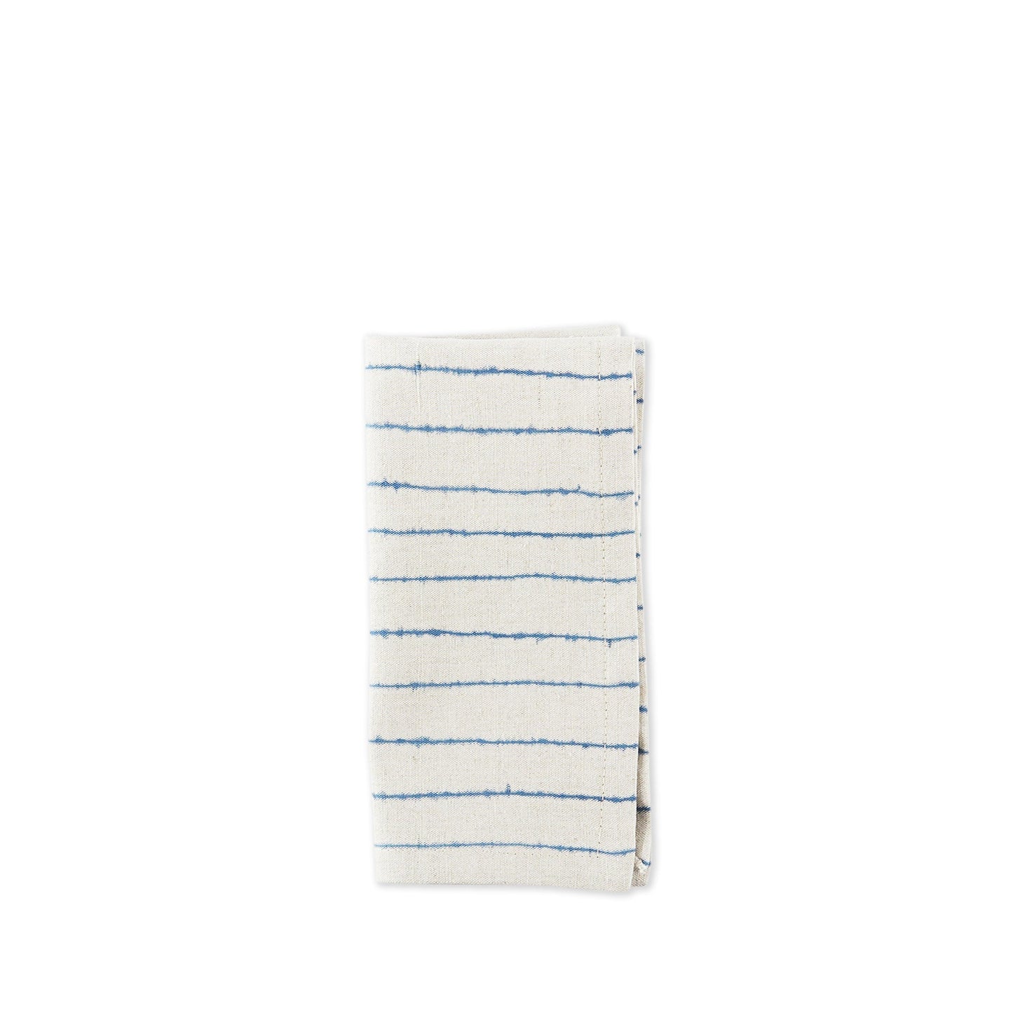 Linen Lines Napkin in Deep Blue