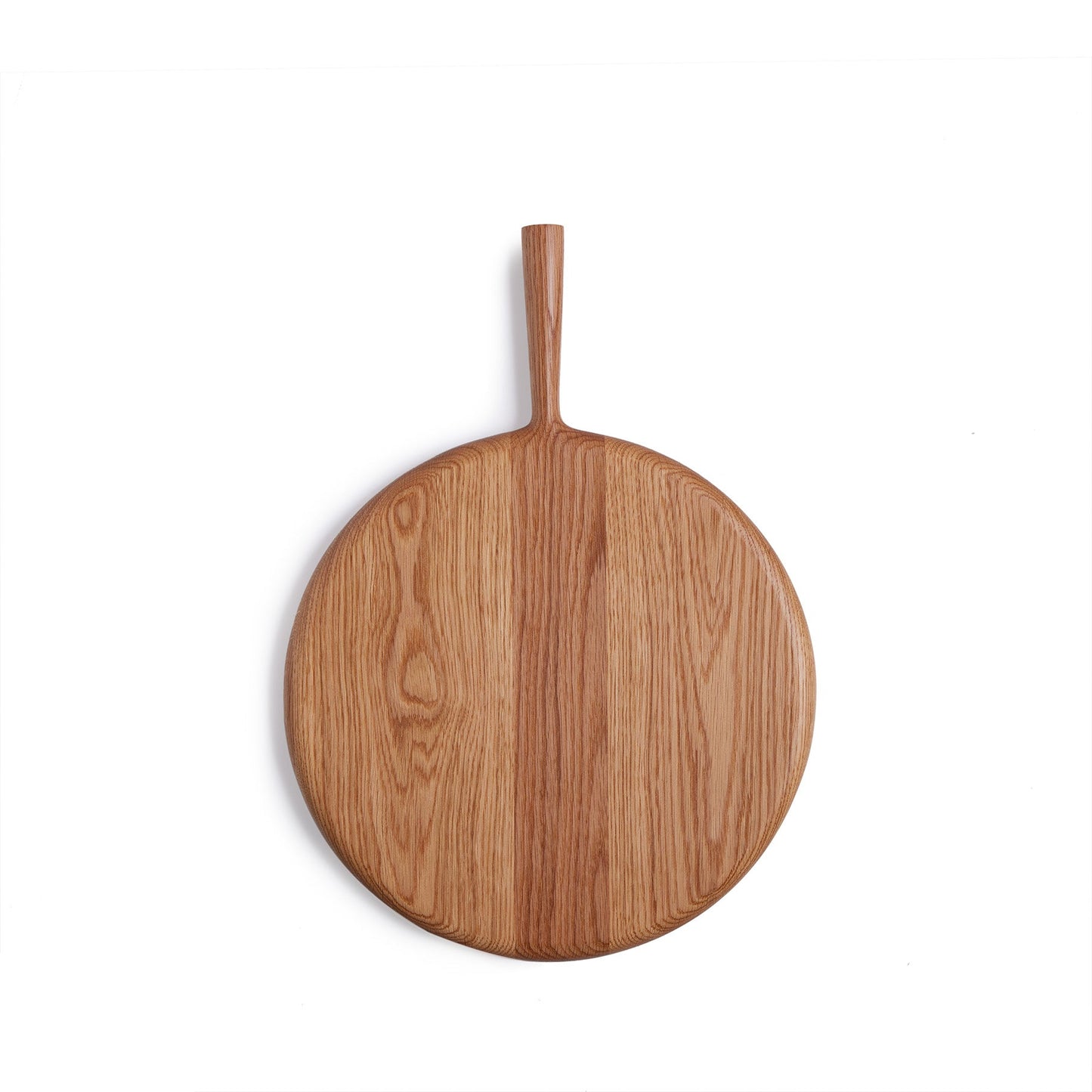 12" Circle Cutting Board in Oak