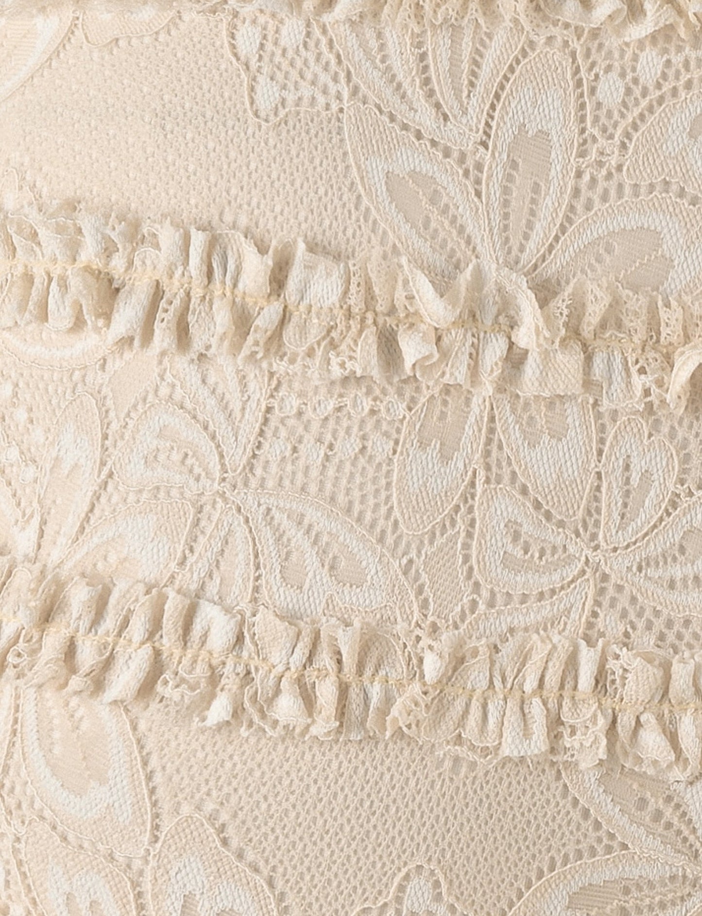 ANELISA SHORT - WHITE : LACE