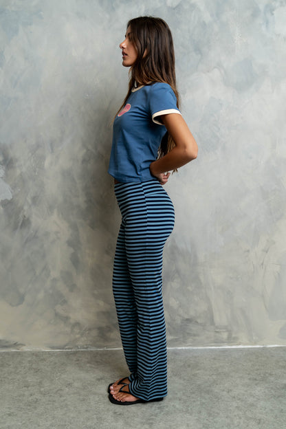 Gabby Striped Flare Pants