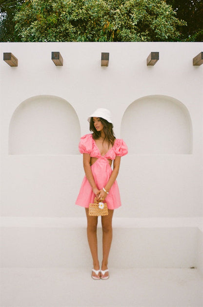 SAMPLE-Eilish Dress - Rouge