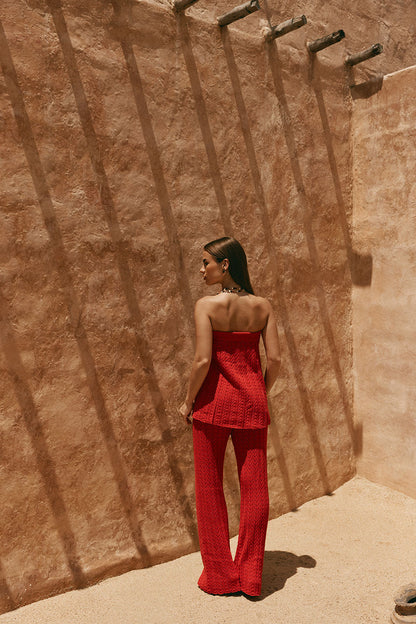 Athena Top - Red