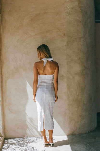 SAMPLE-Arlet Halter Dress