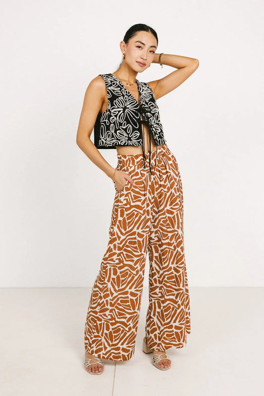 Annika Printed Pants - FINAL SALE