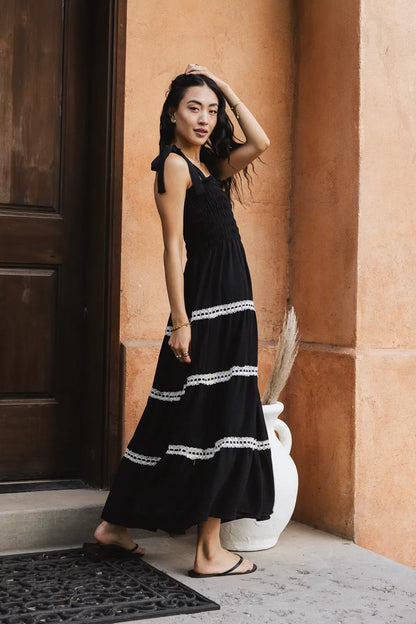 Contra Smocked Maxi Dress - FINAL SALE