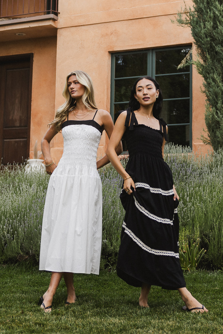 Contra Smocked Maxi Dress - FINAL SALE