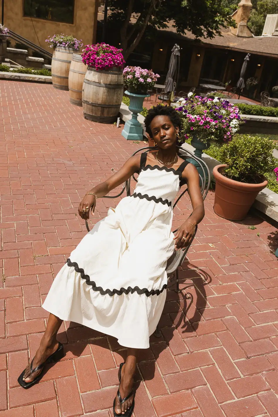 Auren Ric Rac Dress - FINAL SALE