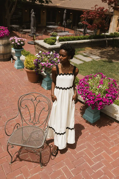 Auren Ric Rac Dress - FINAL SALE