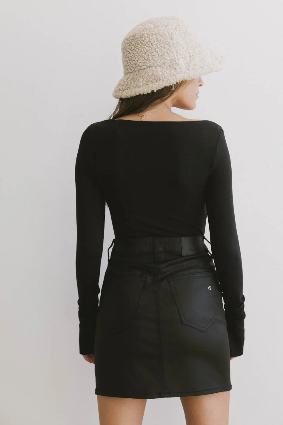 Graham Basic Top in Black - FINAL SALE