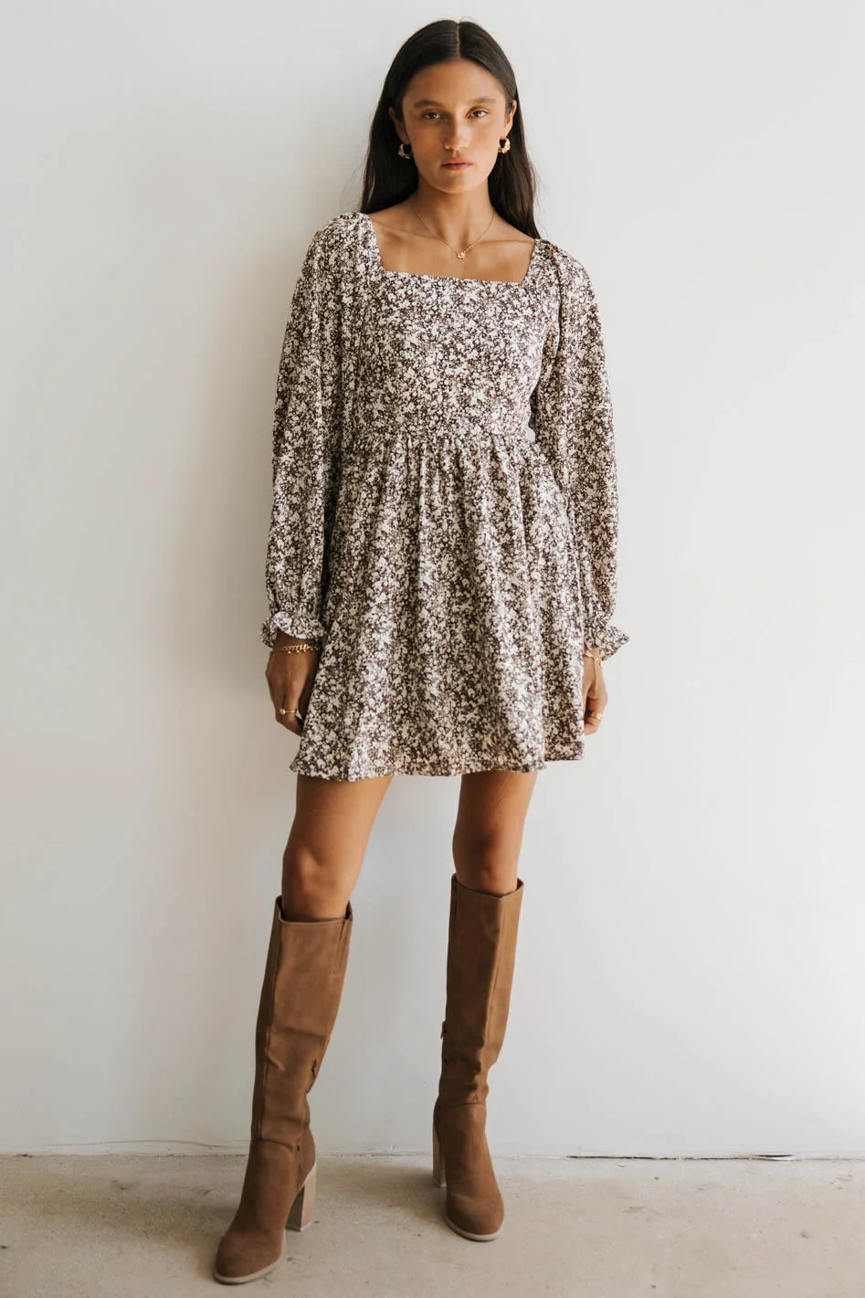 Blythe Smocked Mini Dress - FINAL SALE