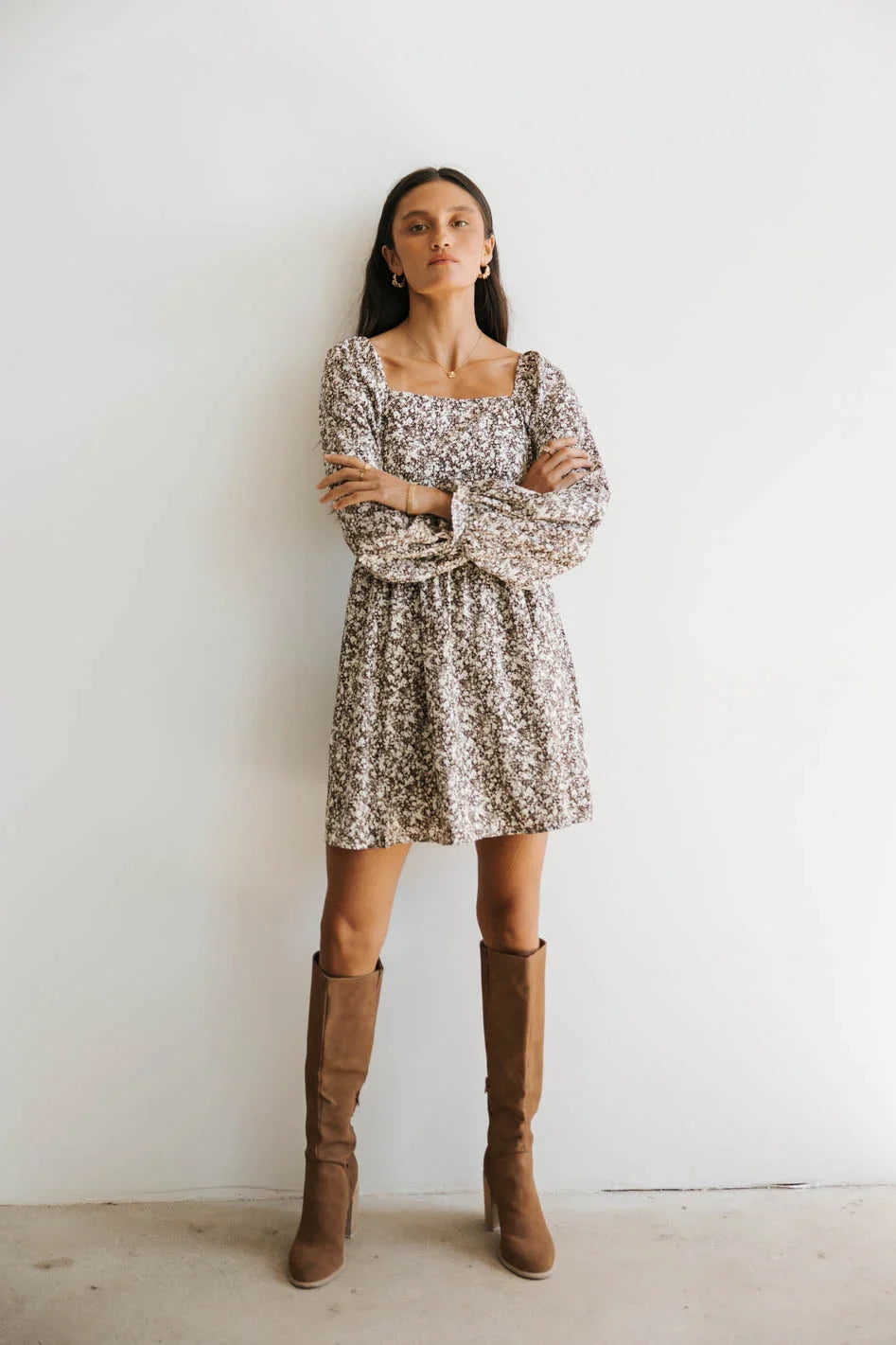 Blythe Smocked Mini Dress - FINAL SALE