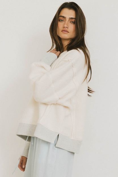Gracyn Sherpa Crewneck - FINAL SALE