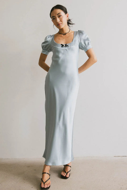 Birdie Satin Maxi Dress - FINAL SALE