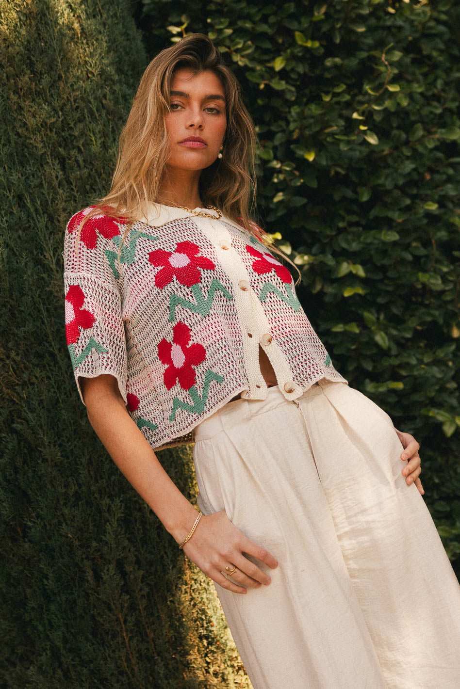 Cozette Floral Cardigan