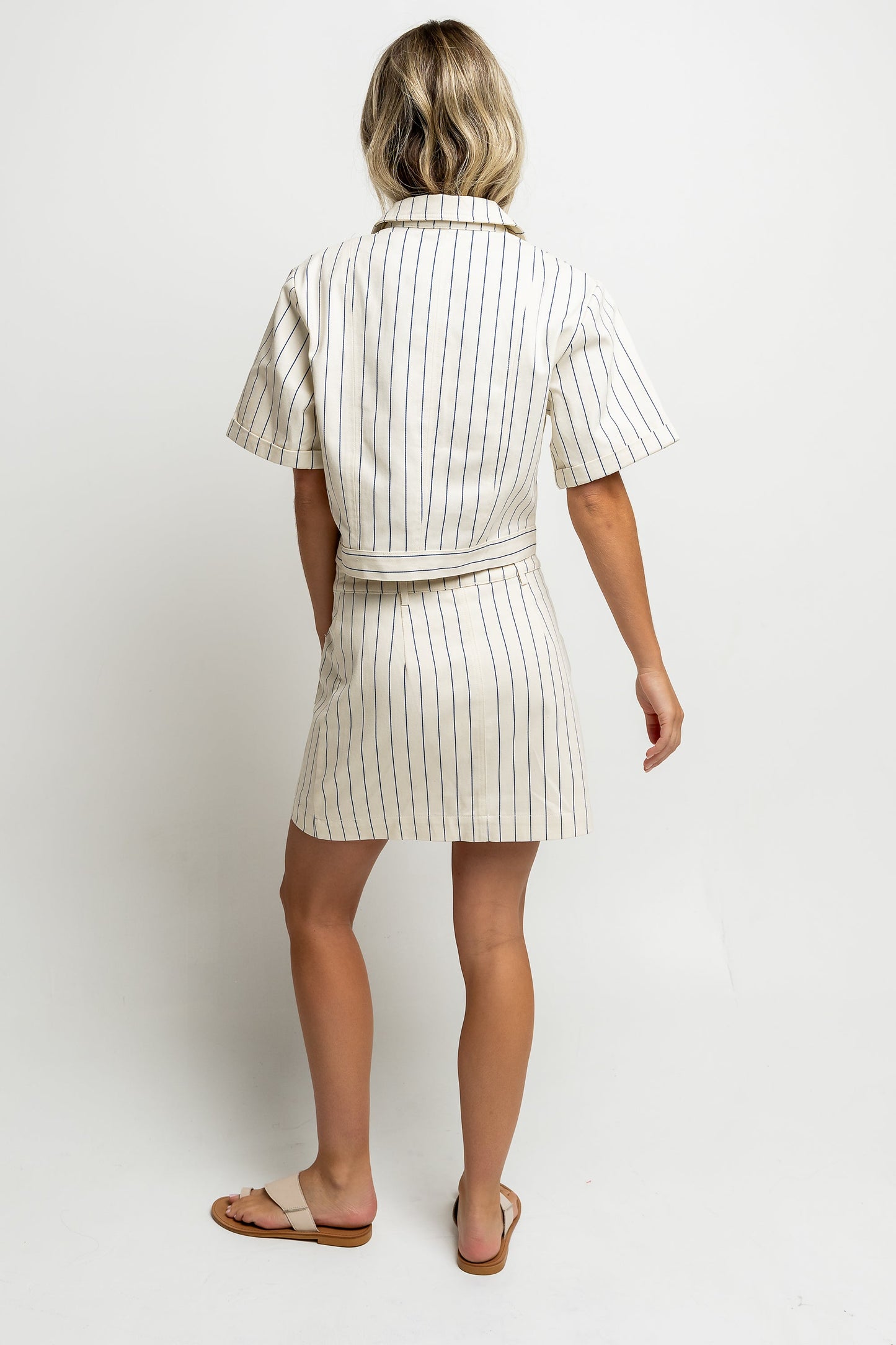 Baylor Striped Button Up - FINAL SALE