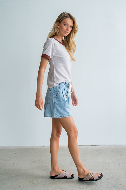 Franky Waffle Knit Top - FINAL SALE