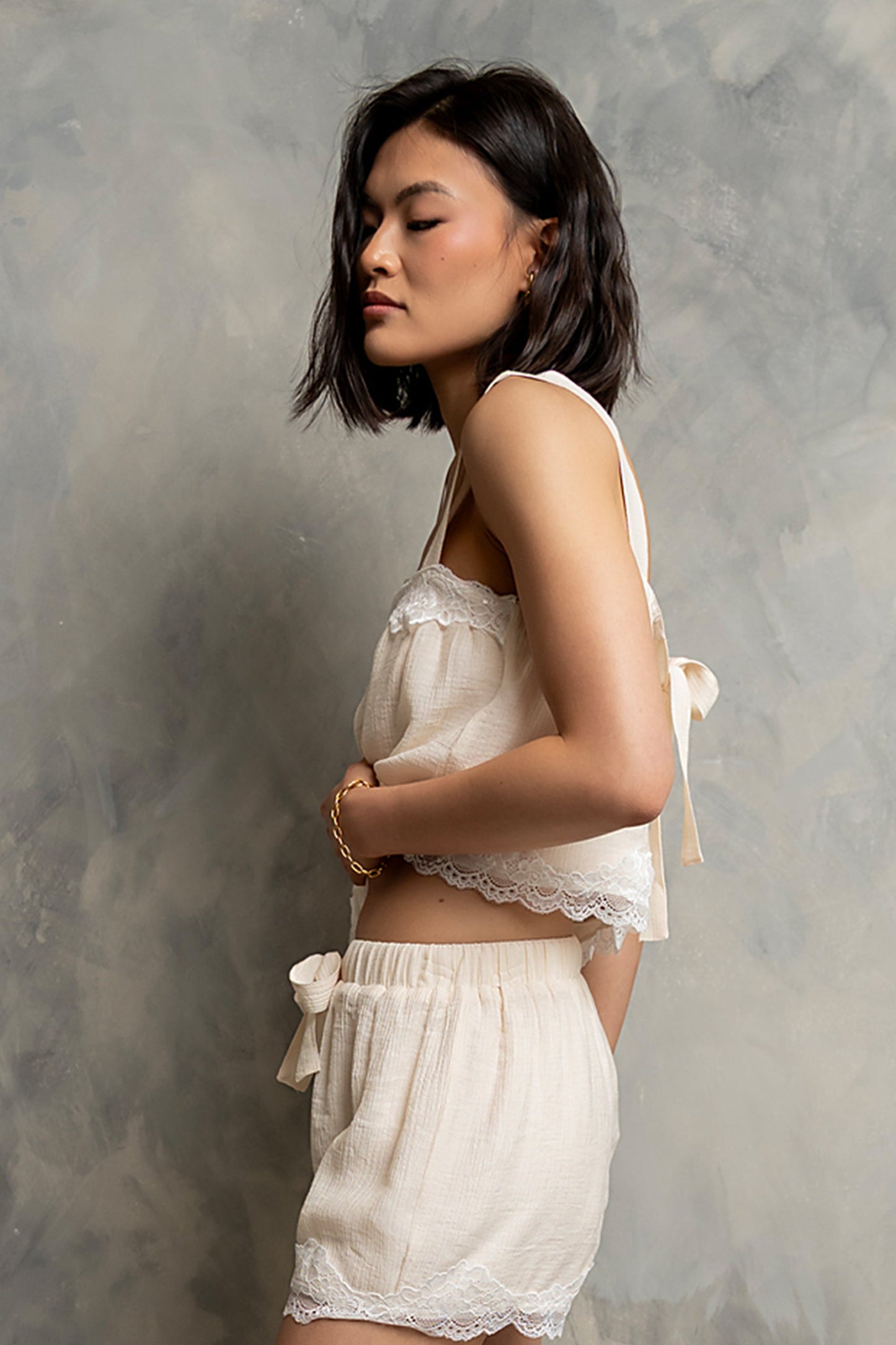 Elsie Lace Trim Tank