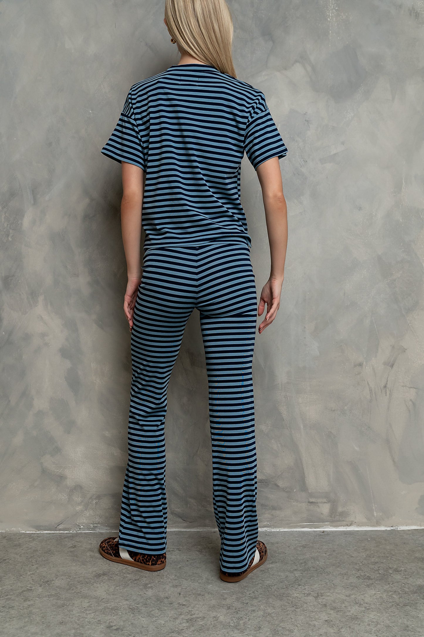 Gabby Striped Flare Pants