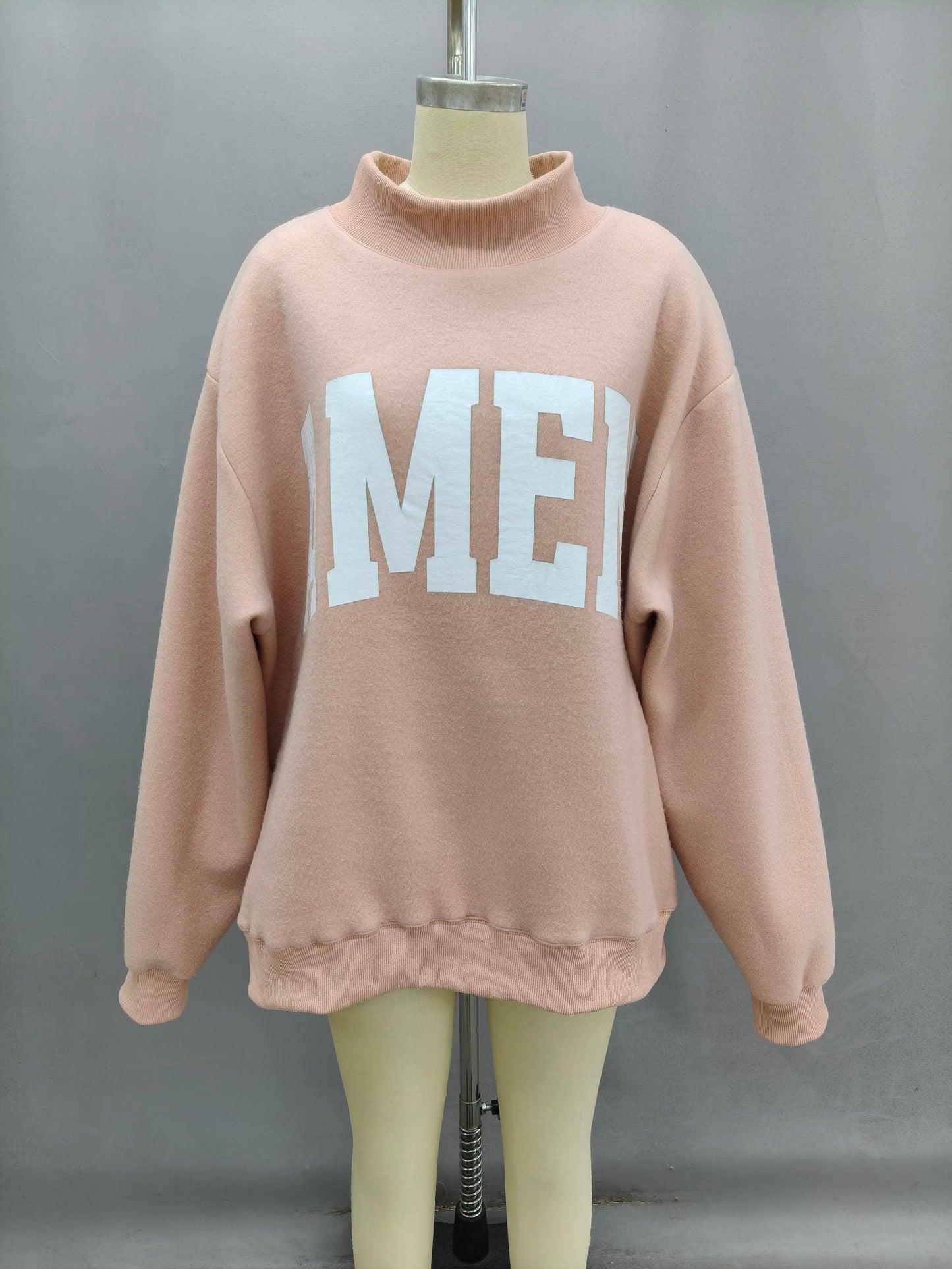WWJD & Amen Reversible Mockneck