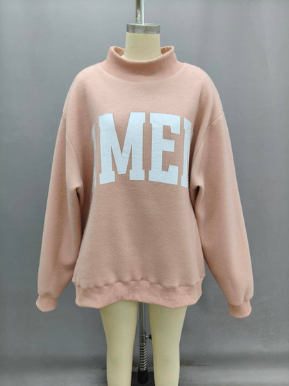 WWJD & Amen Reversible Mockneck