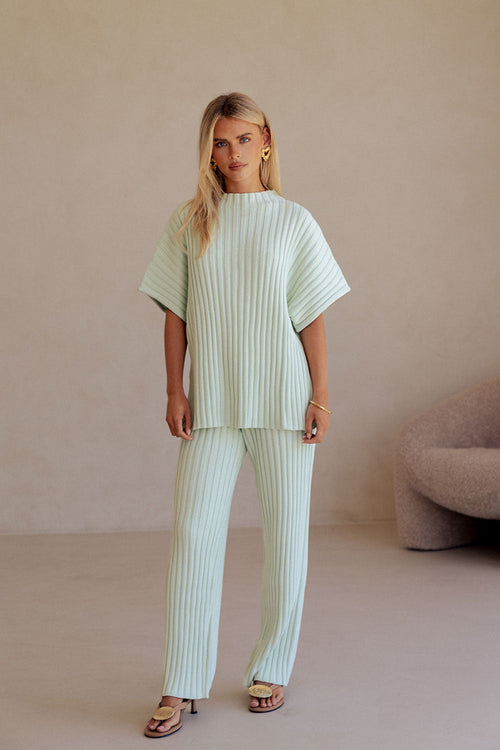 SAMPLE-Celine Top - Mint