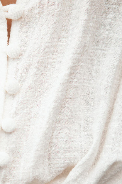 SAMPLE-Elsa Playsuit - White