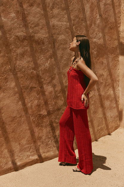 Athena Top - Red