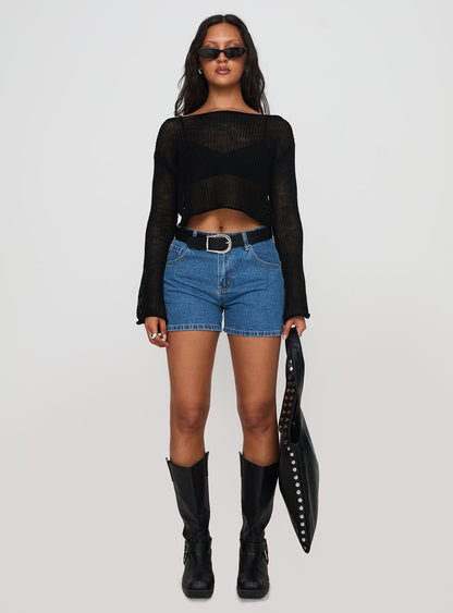 Cafe Pari Sweater Black