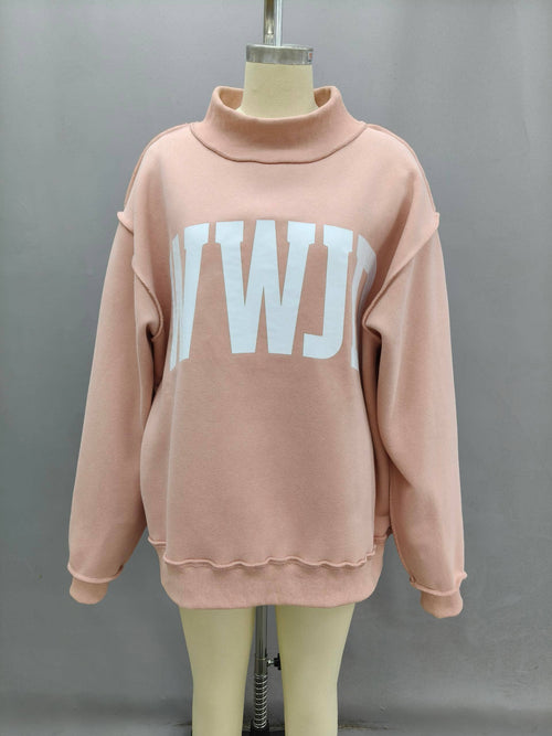 WWJD & Amen Reversible Mockneck