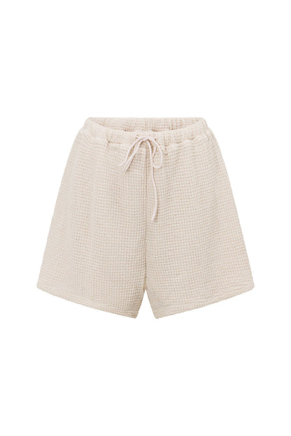 SAMPLE-Emel Waffle Shorts