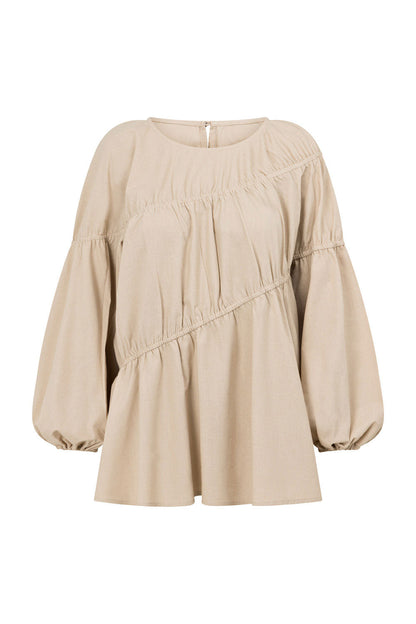 SAMPLE-Akel Top - Tan