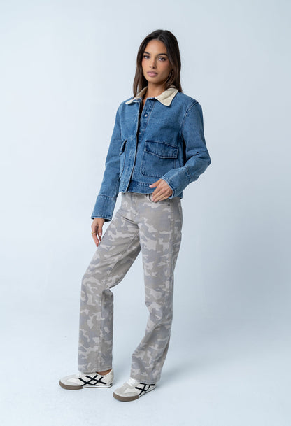 Brynley Denim Chore Jacket