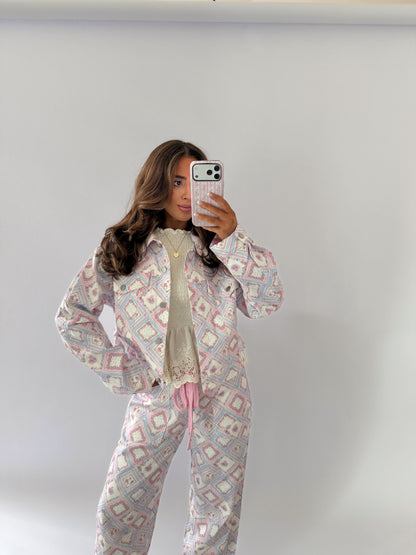 Pretty Petal Denim Jacket