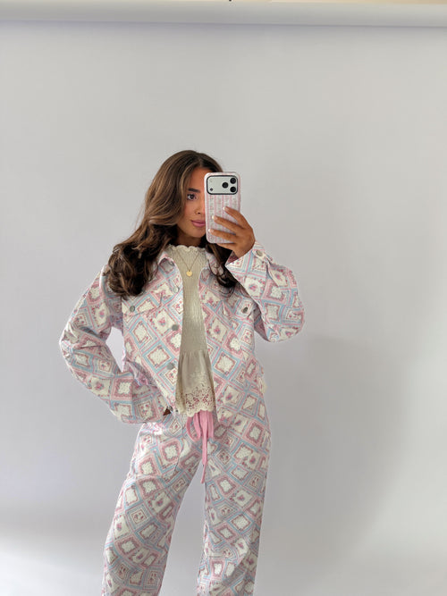 Pretty Petal Denim Jacket