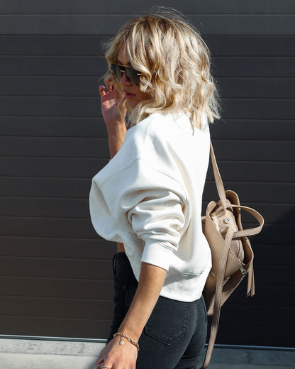 Everyday Necessities Sweatshirt - Cream