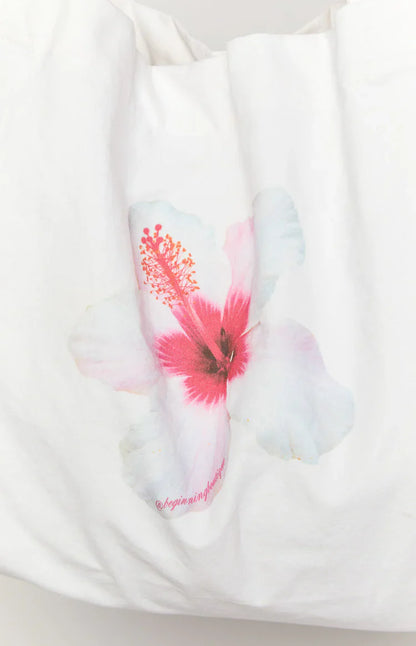 Hibiscus Tote Bag