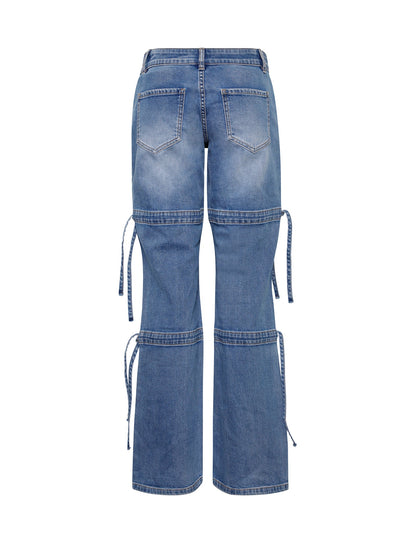 BAINES PANT - BLUE : LIGHT WASH