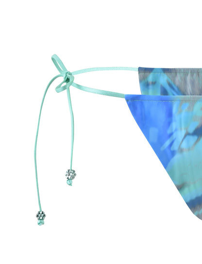 AVE BIKINI BOTTOM - MULTI : FLORAL : TIE DYE
