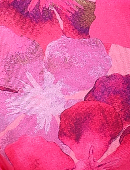 FINLEA BIKINI TOP - PINK : HIBISCUS
