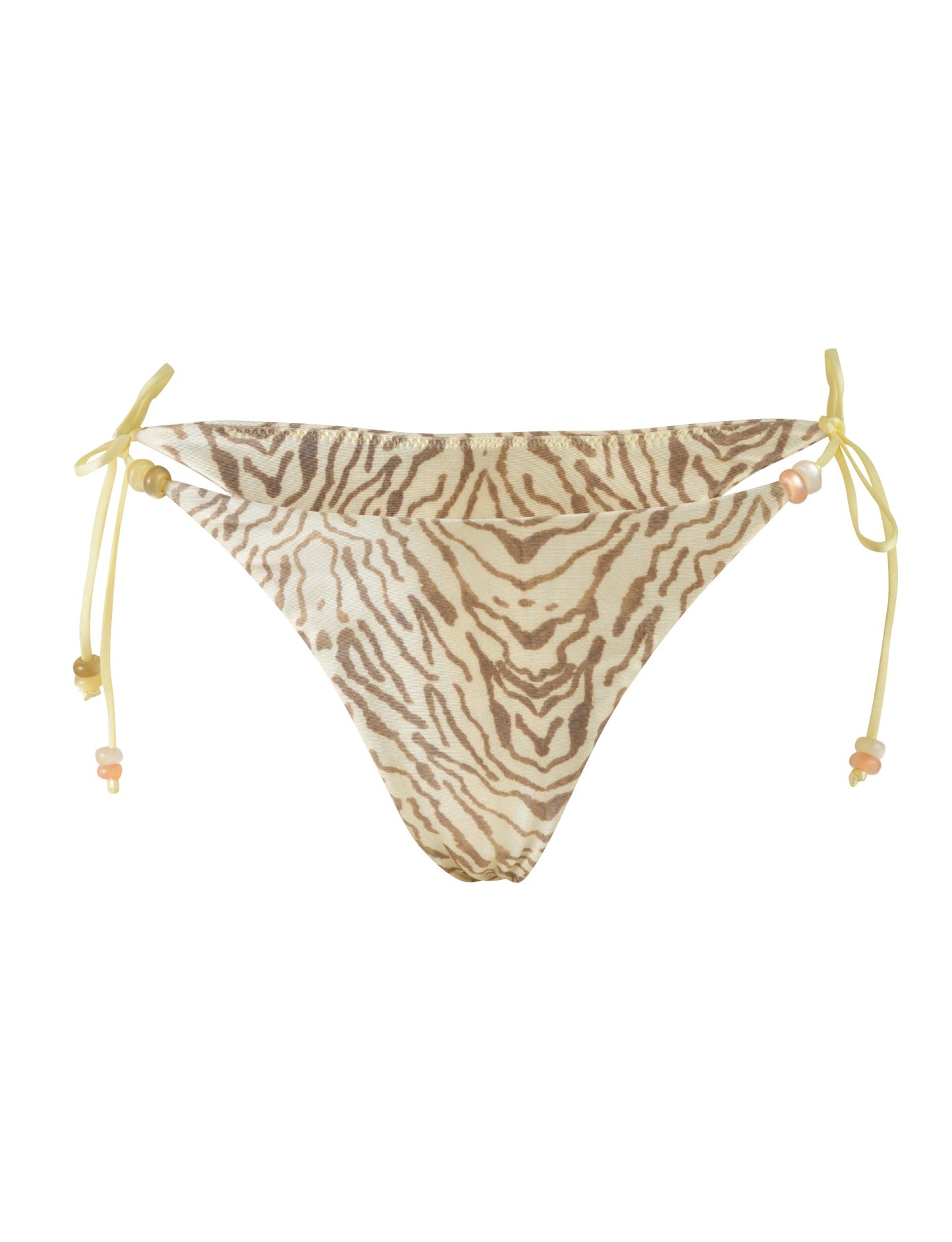 FINLEA BIKINI BOTTOM - YELLOW : ZEBRA