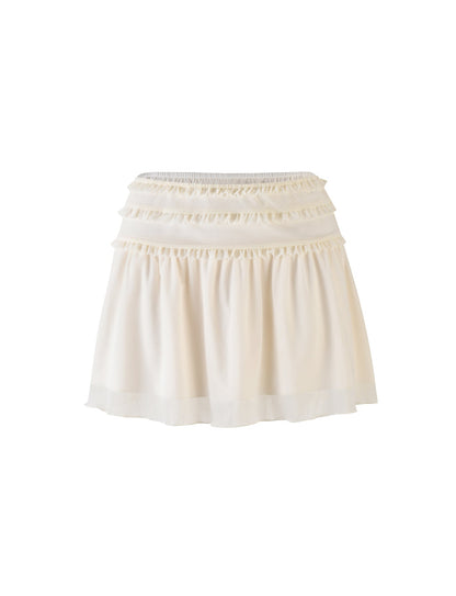 GINNY SKIRT - WHITE