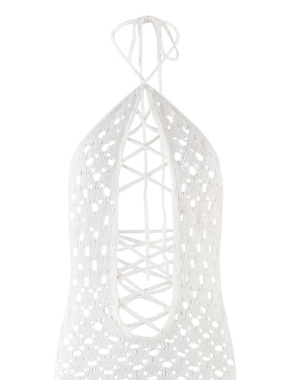 CIARAN DRESS - WHITE