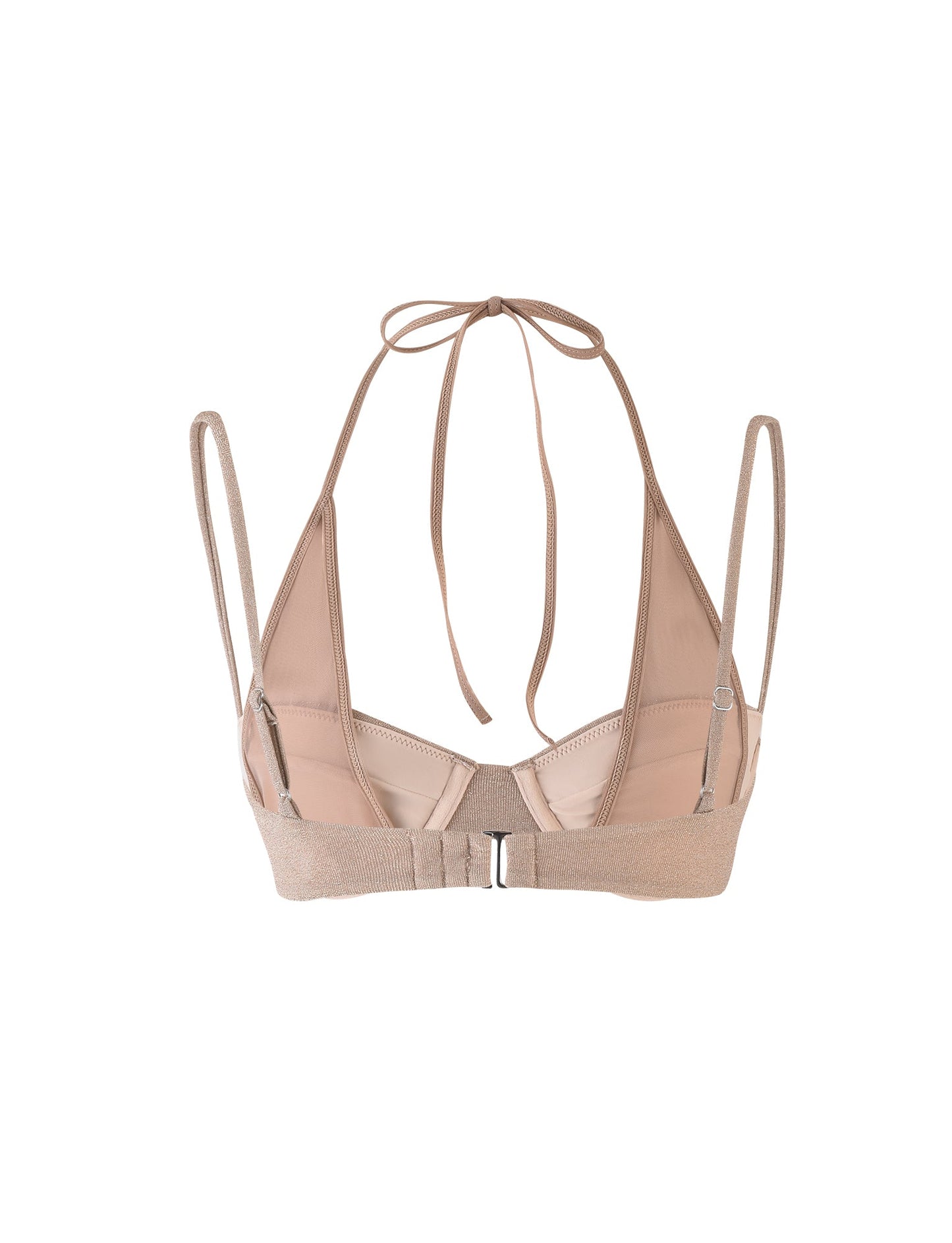 ELLISON BIKINI TOP - GOLD