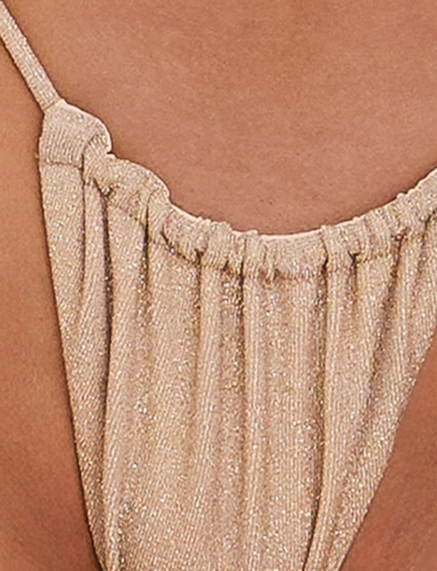 ELLISON BIKINI BOTTOM - GOLD