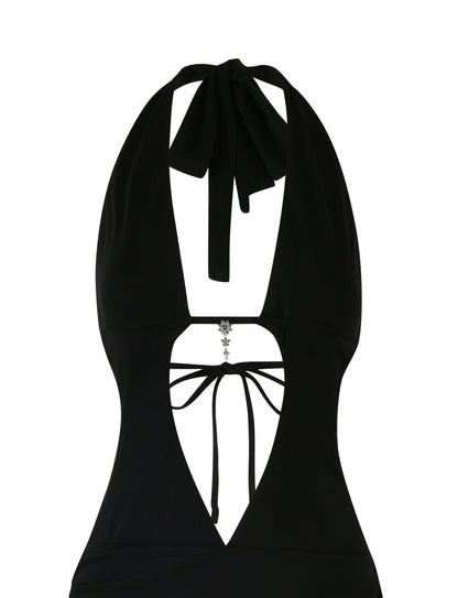 ESHA MAXI DRESS - BLACK