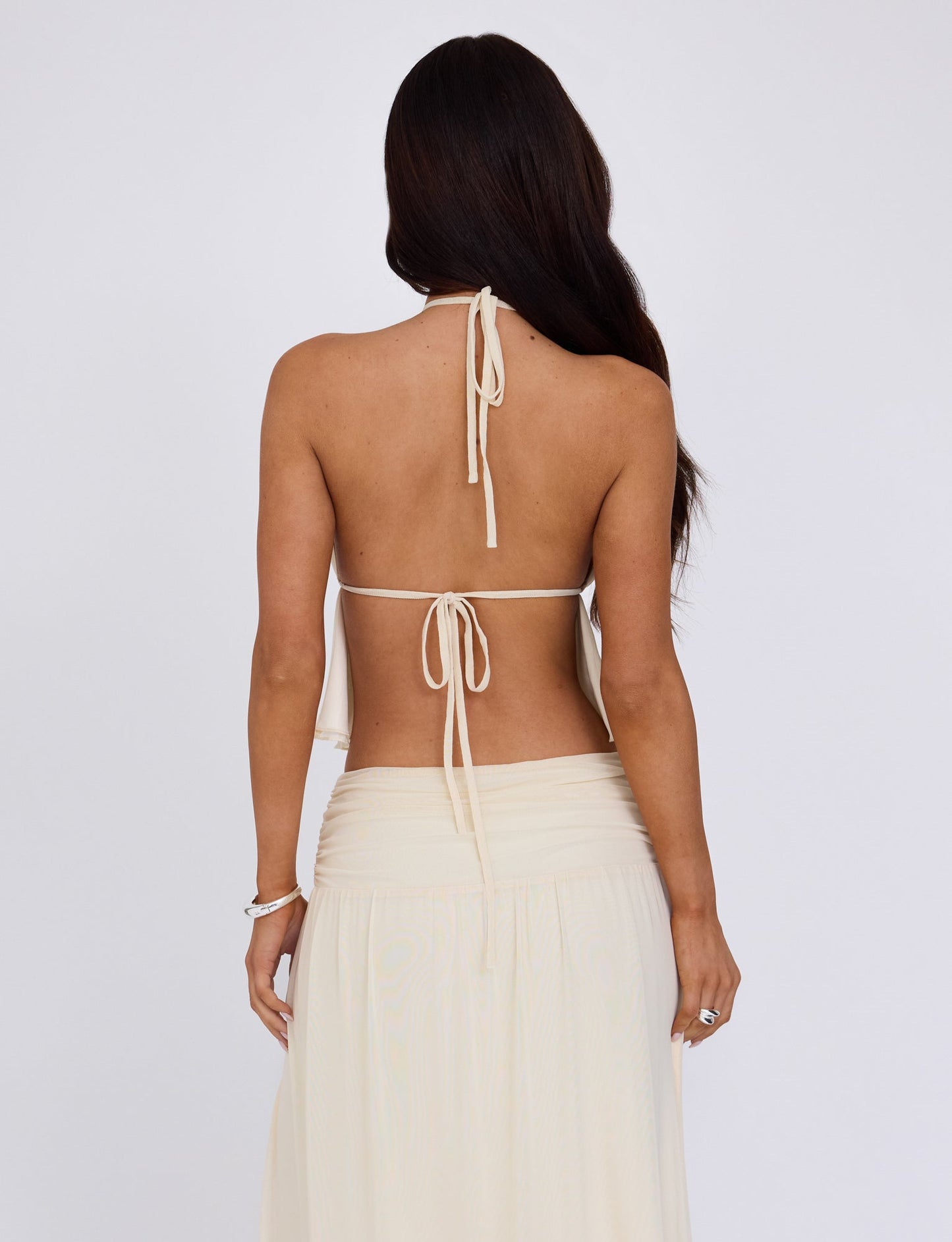 BIRDEE TOP - WHITE : CREAM