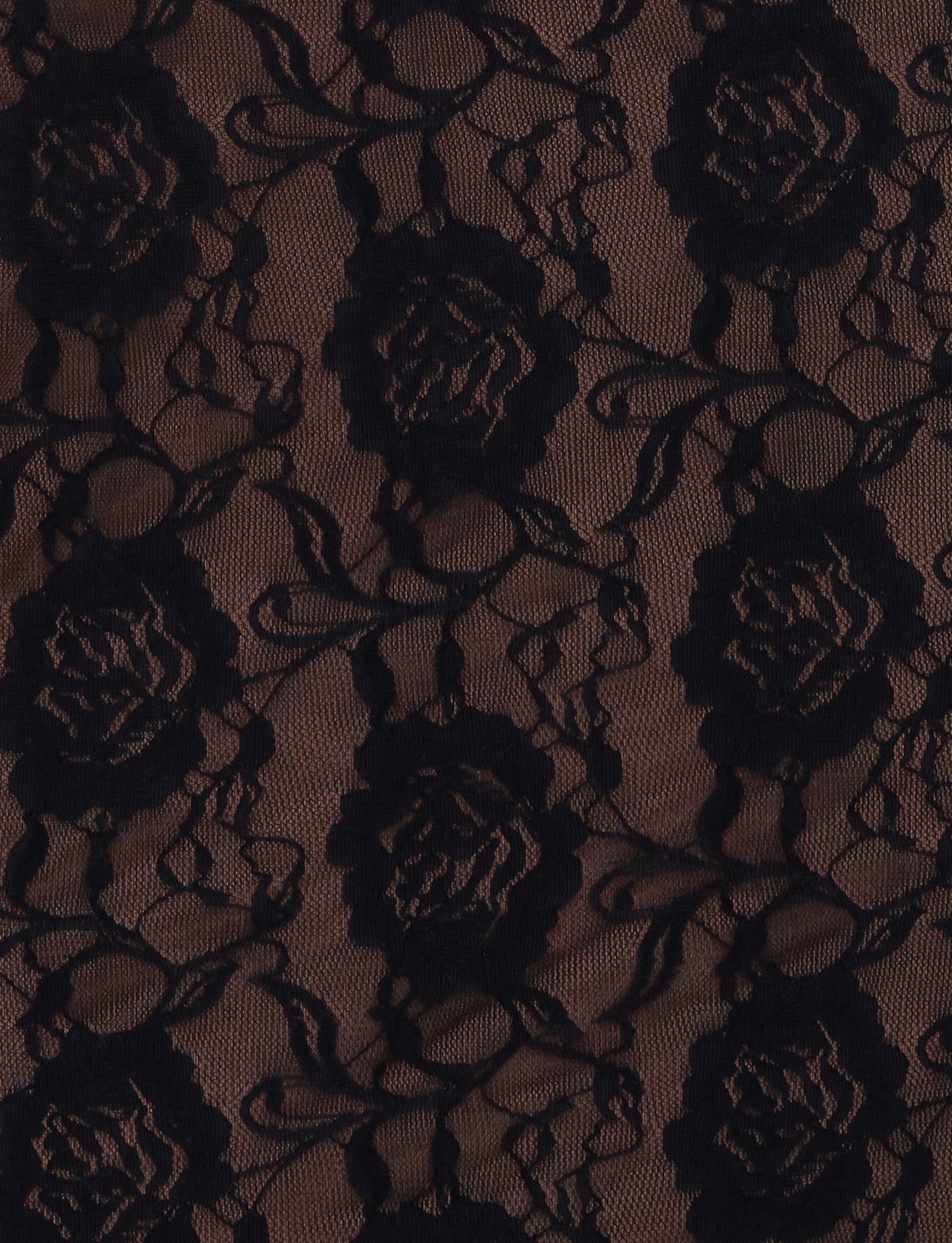 CECILY LACE MAXI DRESS - BLACK