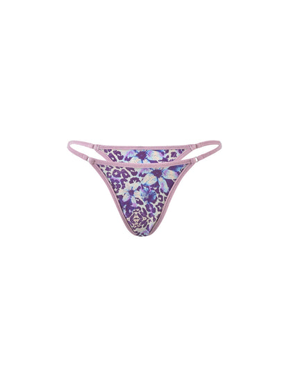 DIANA BIKINI BOTTOM - BLUE : BY POPPY LEOPARD