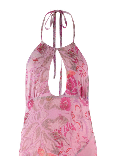 COSETTE DRESS - PINK : DELICATE FLORAL
