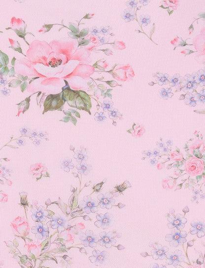 AMARAN MINI DRESS - PINK : FLORAL : WILD FLOWER